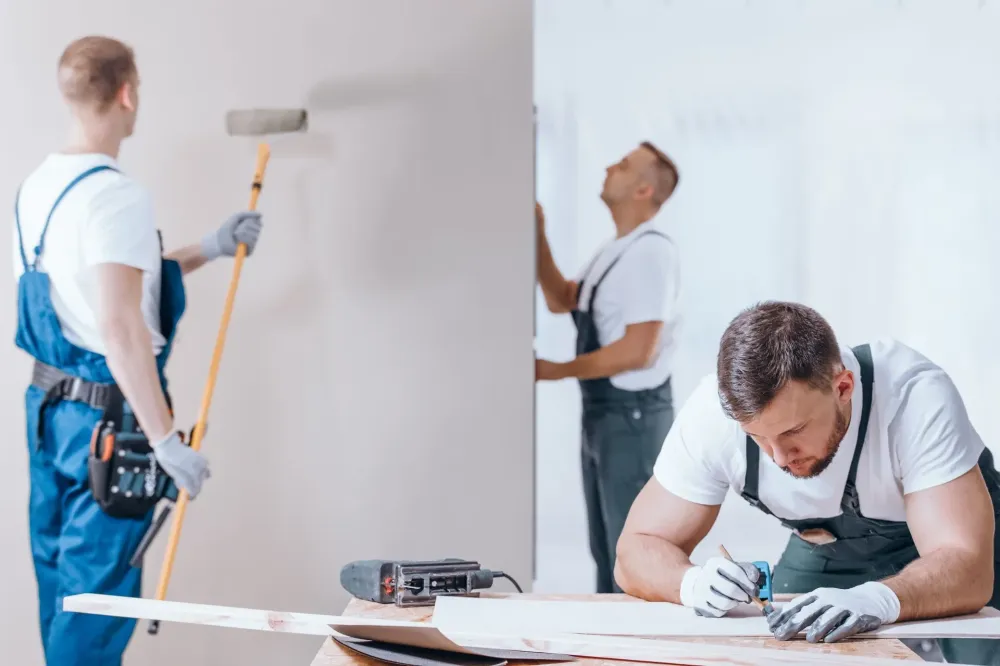 Travaux de peinture