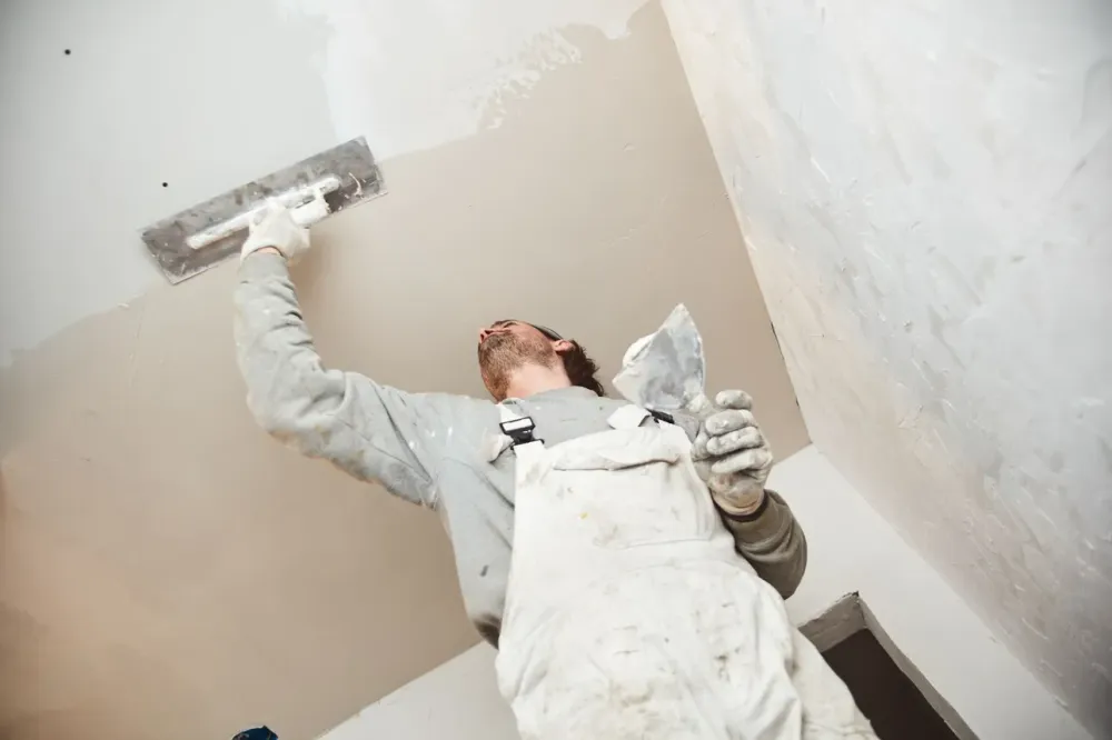 Travaux de plâtrerie