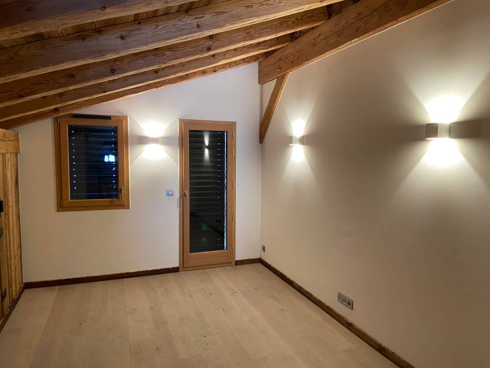 Rénovation d'une pièce de chalet